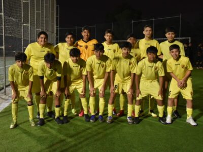 Equipo de fútbol del Barcelona dragons cadete