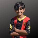 Jugador alevín de Barcelona dragons