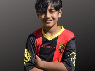 Jugador alevín de Barcelona dragons