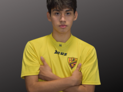 Imágenes del jugador del Barcelona dragons cadete Cristian