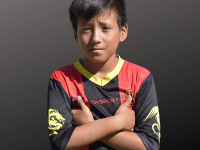 Jugador del Barcelona dragons alevín