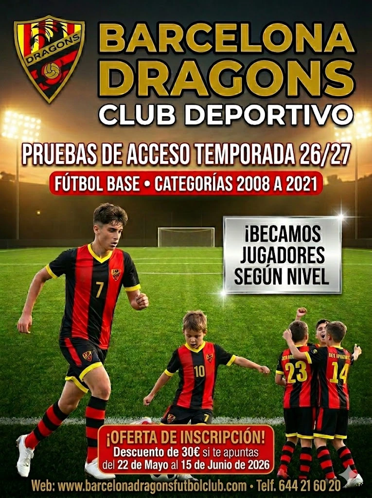Pruebas de acceso a temporada 26/27